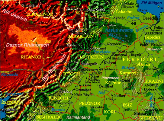 Map of Barakhun